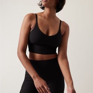 Athleta Elation V-Neck Longline Bra